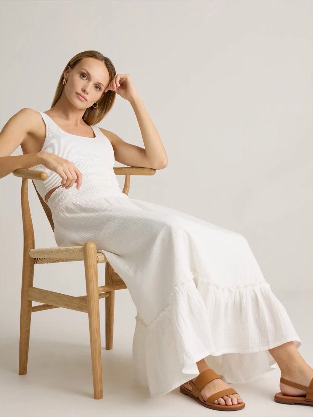 Quince 100% Cotton Gauze Skirt